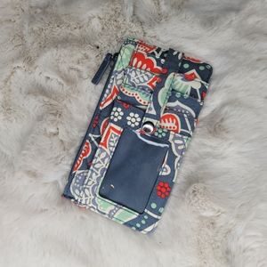 Vera Bradley Nomadic Floral Card Wallet